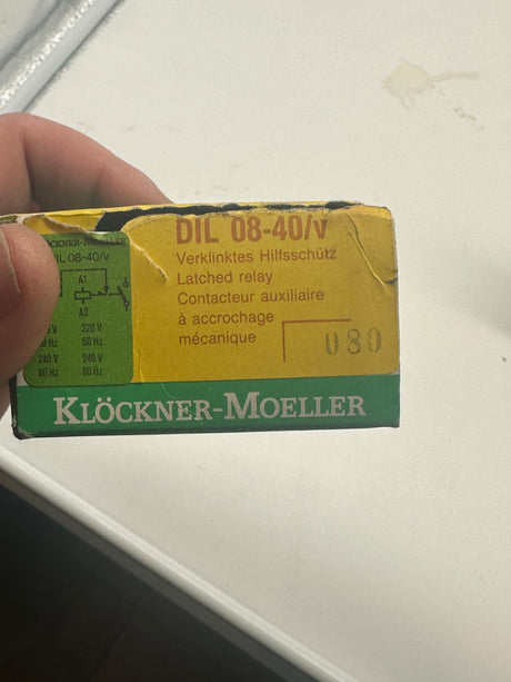 Klöckner (Moeller) DIL 08- 40v