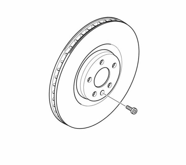 Original Volvo Bremsscheibe Hinterachse Massiv 296 mm – 31423721 🚗🔧