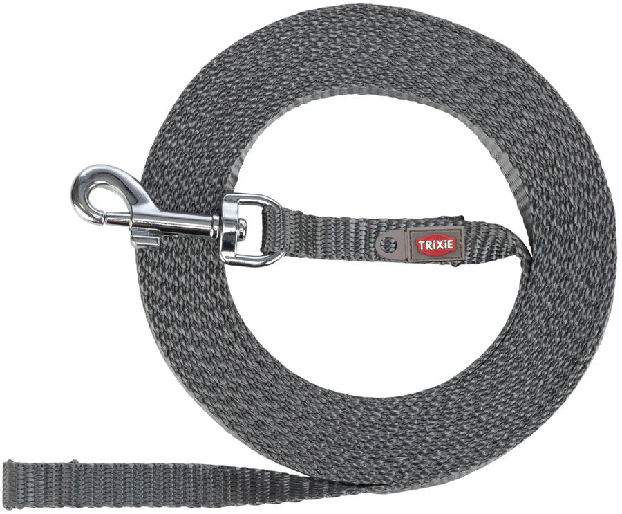 🐕 TRIXIE Schleppleine XS–S – 5 m, extra leicht, Grafit, neu