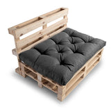 🪑 GuteKissen Palettenkissen-Set (120x40cm, 120x80cm)