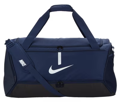 Nike Freizeittasche Academy Team Duffel Tasche Large – blauschwarzweiß