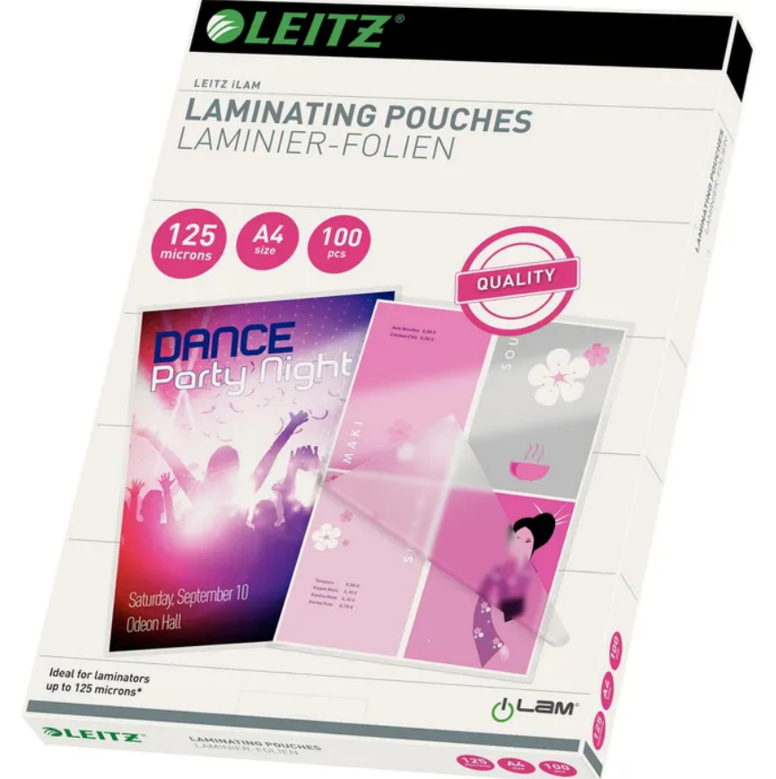 📄 Leitz 33808 iLAM Laminierfolien A4