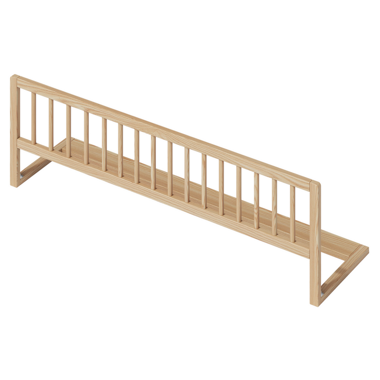 Bellabino Yuna Bettschutzgitter – 37 × 115 × 33 cm, natur, Kiefer massiv