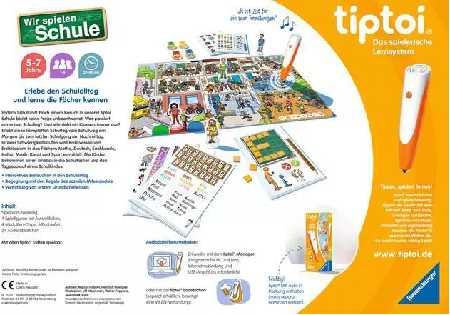 Ravensburger – Wir spielen Schule – Lernspiel für Kinder