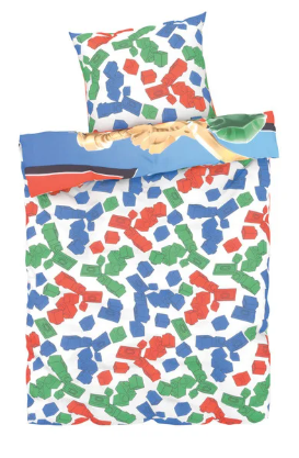 LEGO Ninjago / City Kinder-Bettwäsche – 135x200 cm + Kissenbezug