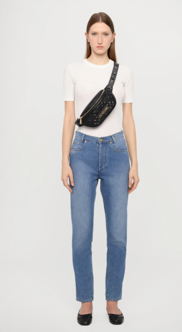 👜 Love Moschino – QUILTED Gürteltasche – nero – OVP