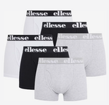 🩲 ELLESSE Boxershorts Set – Grau/Schwarz/Weiß, Größe L - B-Ware