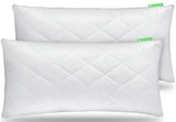 🛏️ Microfaserkissen 40×80 cm 2er Set – waschbar, allergikerfreundlich, neu