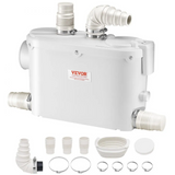 🚽 VEVOR Hebeanlage 500 W mit Zerkleinerer