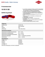 🔧 KNIPEX ErgoStrip Abmantelungswerkzeug