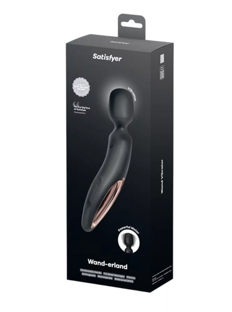 🖤 Satisfyer Wand-erland Massagestab Schwarz
