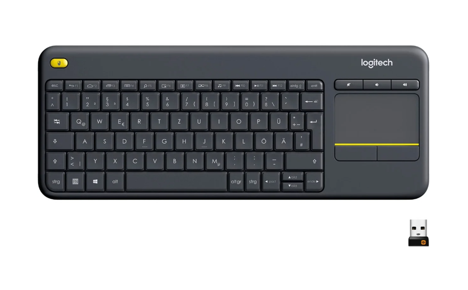 ⌨️ Logitech K400 Plus Wireless Tastatur – B-Ware!
