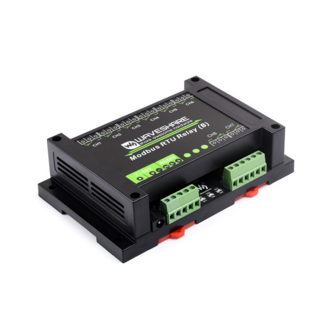 Waveshare Industrial Modbus RTU 8-Channel Relay Module (B)