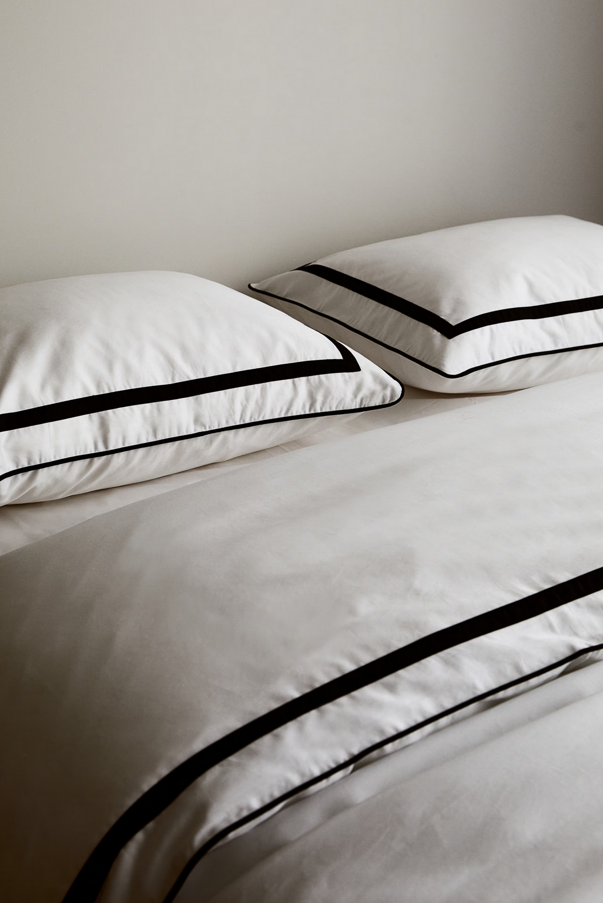 H&M Doppelbettwäsche – Ägyptische Baumwolle, Weiß