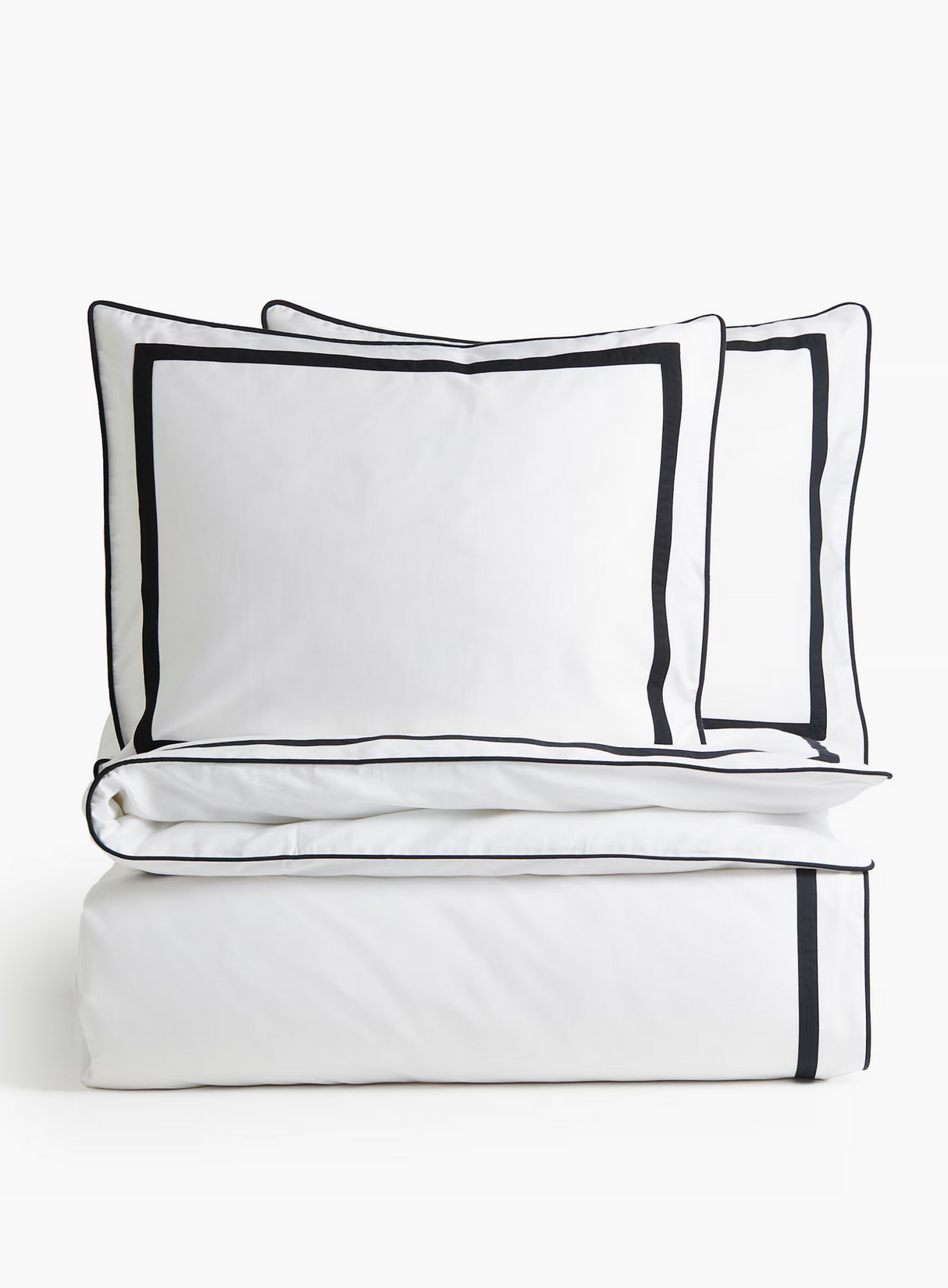 H&M Doppelbettwäsche – Ägyptische Baumwolle, Weiß