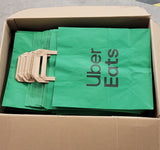 🛍️ Uber Eats Recycling-Papiertüten 250 Stk