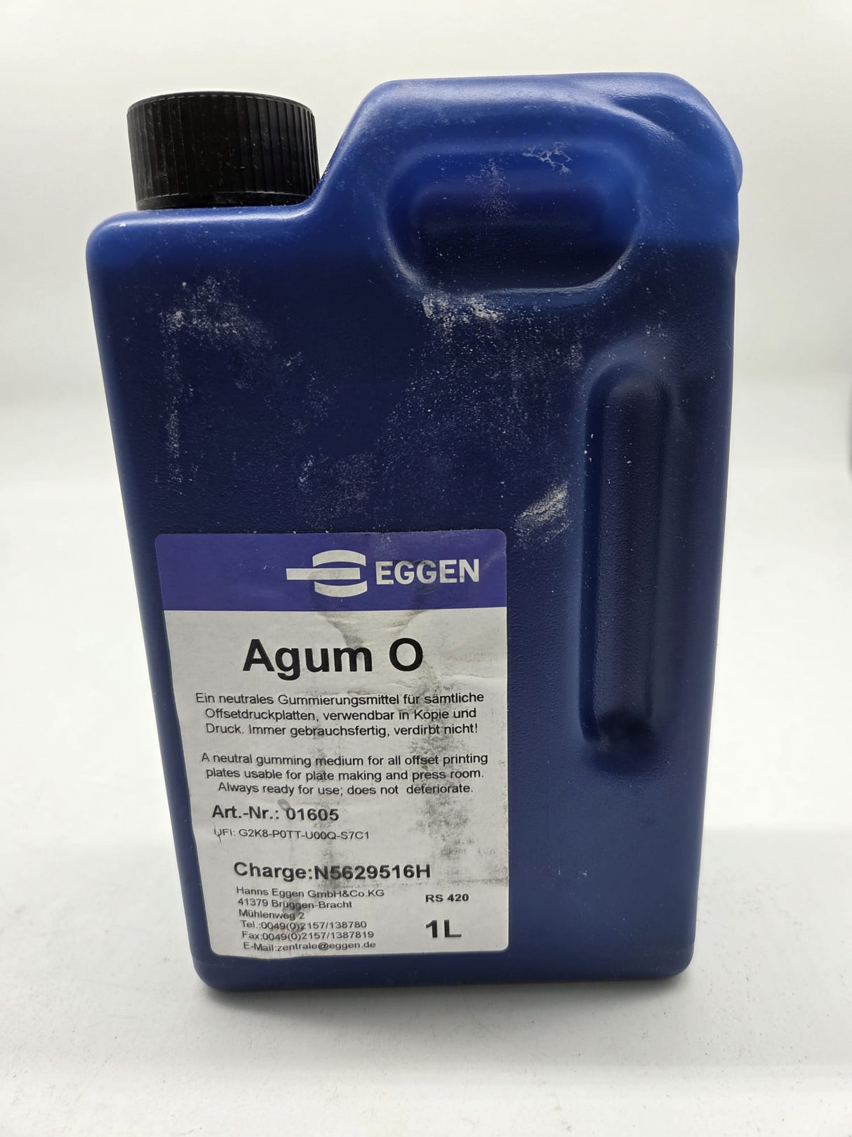 🧴 EGGEN Agum O Gummierung 1 L