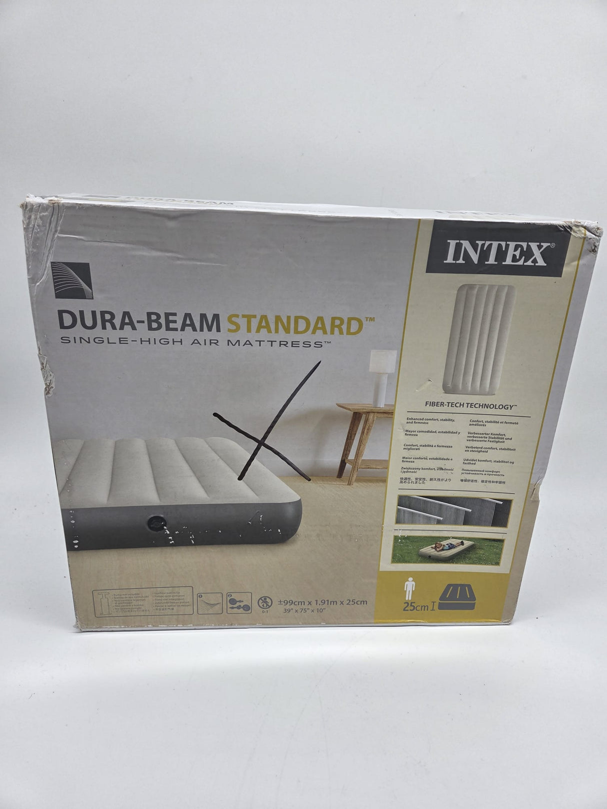 🛌 Intex Luftbett „Deluxe Single-High“ TWIN – B-Ware!