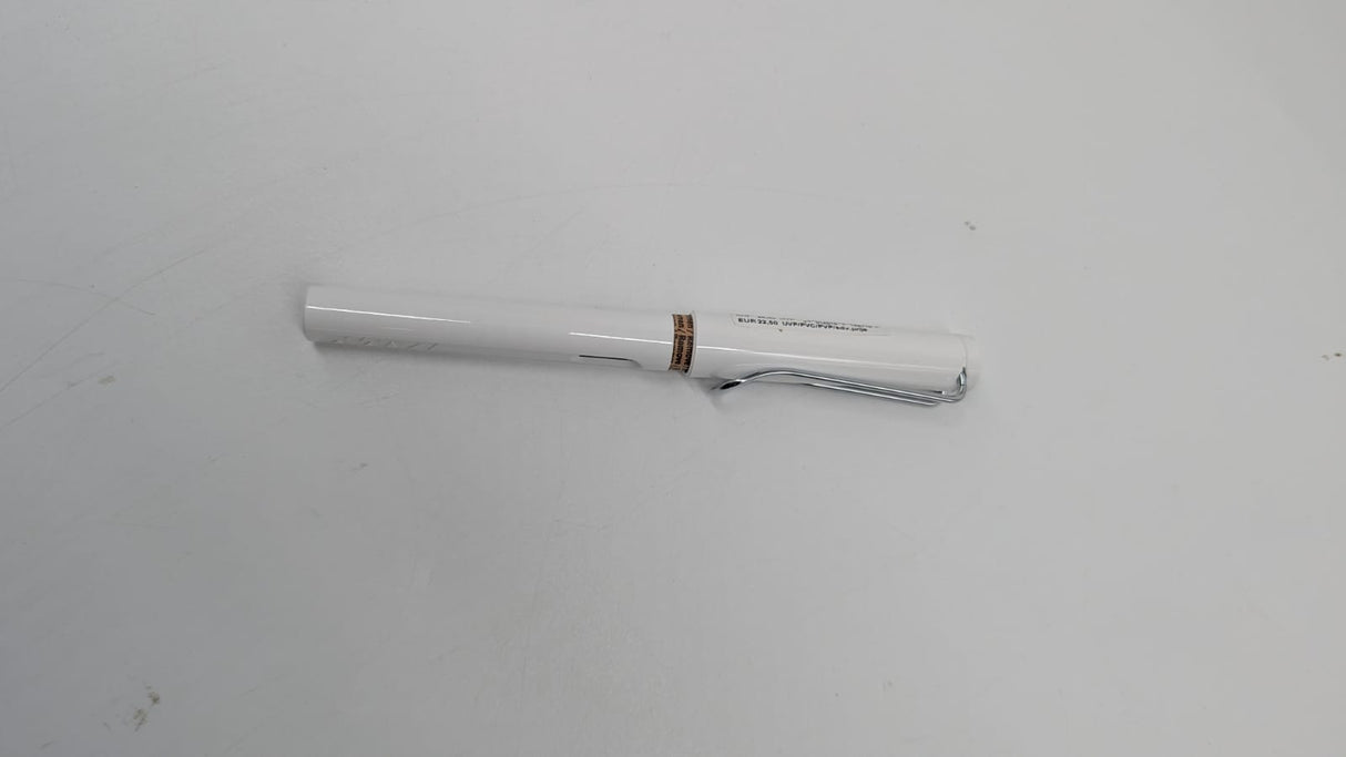 ✒️ Lamy Safari Füllhalter Weiß – Feder M, Blau, Made in Germany - B-Ware