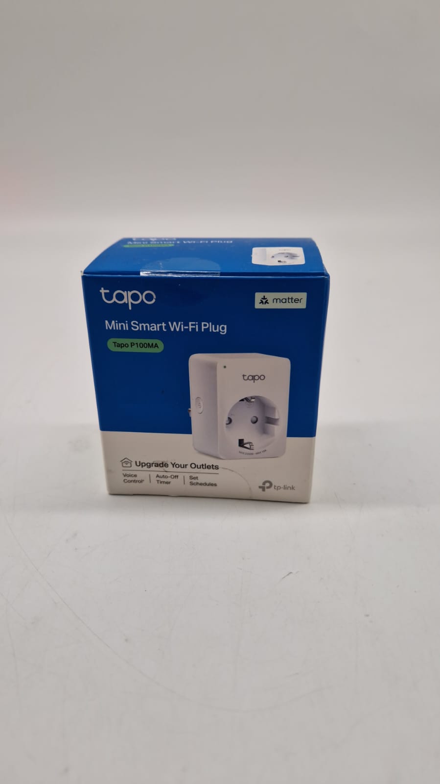 🔌 Tapo P100M Mini Smart Wi-Fi Stecker – Matter, Alexa/Siri/Google - B-Ware