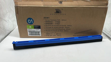 🧽 Hedgehog Sponge Squeegee Refill 600 mm – Blau, neu