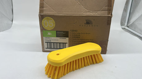 🧹 Hedgehog Extra große Schrubbürste – Gelb, neu