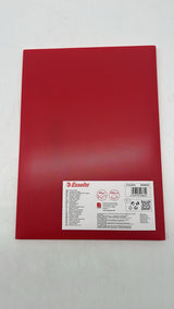 📁 Esselte Vivida Eckspannmappe A4 Rot – PP 300g, mit Gummizug, neu