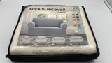 🛋️ Sofa Überzug 1-Sitzer Beige – Stretch, rutschfest, waschbar, neu