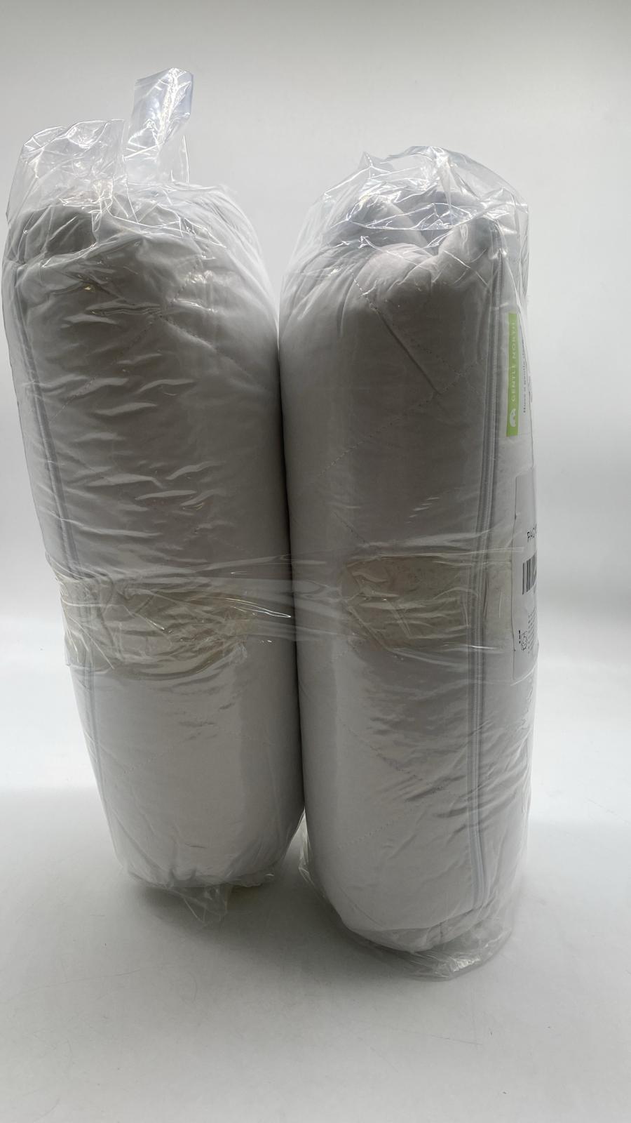 🛏️ Microfaserkissen 40×80 cm 2er Set – waschbar, allergikerfreundlich, neu
