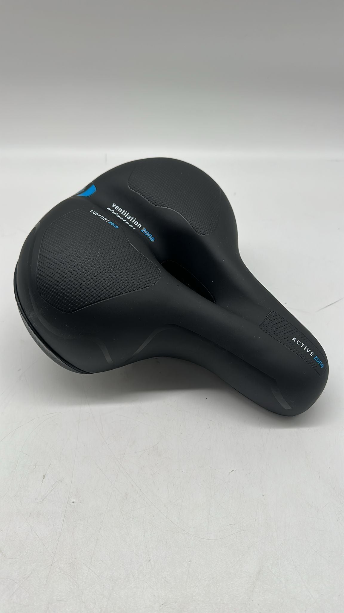 🚴 Ergonomischer Fahrradsattel SWZEC – Blau, gegen Rücken- & Gesäßschmerzen, neu