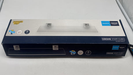 🛁 Grohe Start Cube Ablage 53 cm – Chrom, Glas/Metall, neu