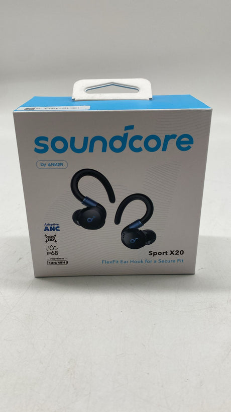 🎧 SOUNDCORE by ANKER Sport X20 – Bluetooth In-Ear Kopfhörer, Tiefschwarz, neu