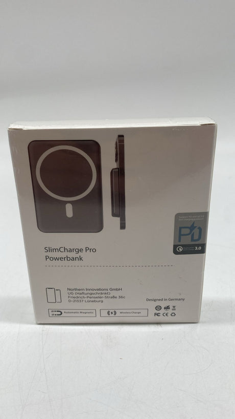 🔋 SlimCharge Pro Magnetische Powerbank 5000 mAh – USB-C Kabel inkl., neu