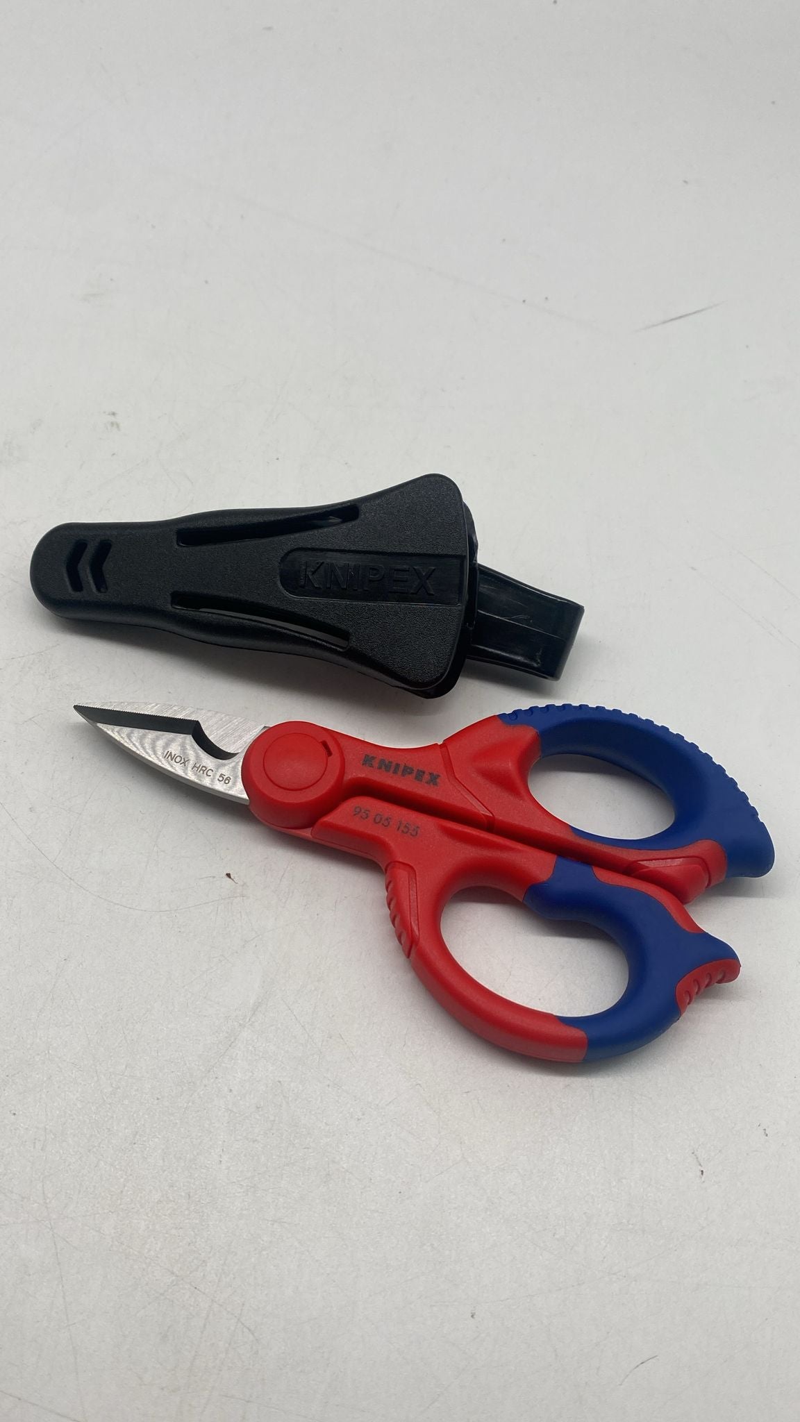 ✂️ Knipex Arbeitsschere 15,5 cm – Elektrikerschere mit Feinverzahnung, neu