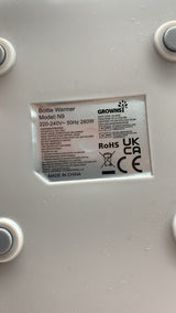 🍼 GROWNSY 10-in-1 Babyflaschenwärmer – Schnellwärmer für Babyflaschen - B-Ware