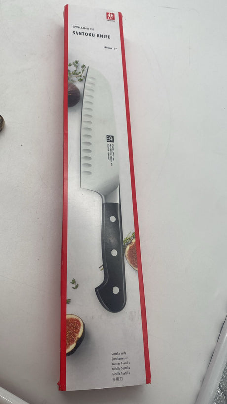 🔪 ZWILLING Pro Santokumesser 18 cm Kullenschliff – Profi Küchenmesser - neu