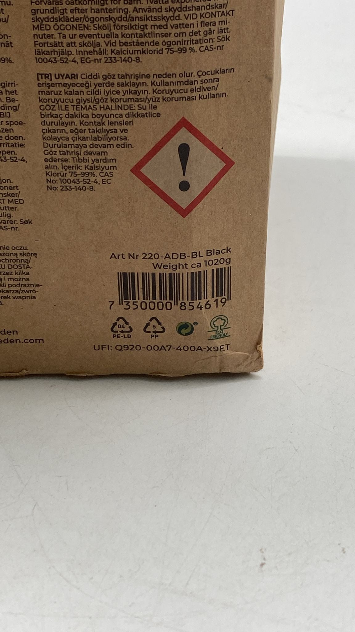 💧 AbsoDry Luftentfeuchter ohne Strom bis 25m² – inkl. Nachfüllpack Schwarz - B-Ware