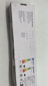 💡 LEPRO LED Tischlampe mit Klemme – Schwenkarm Schreibtischlampe Weiß - B-Ware