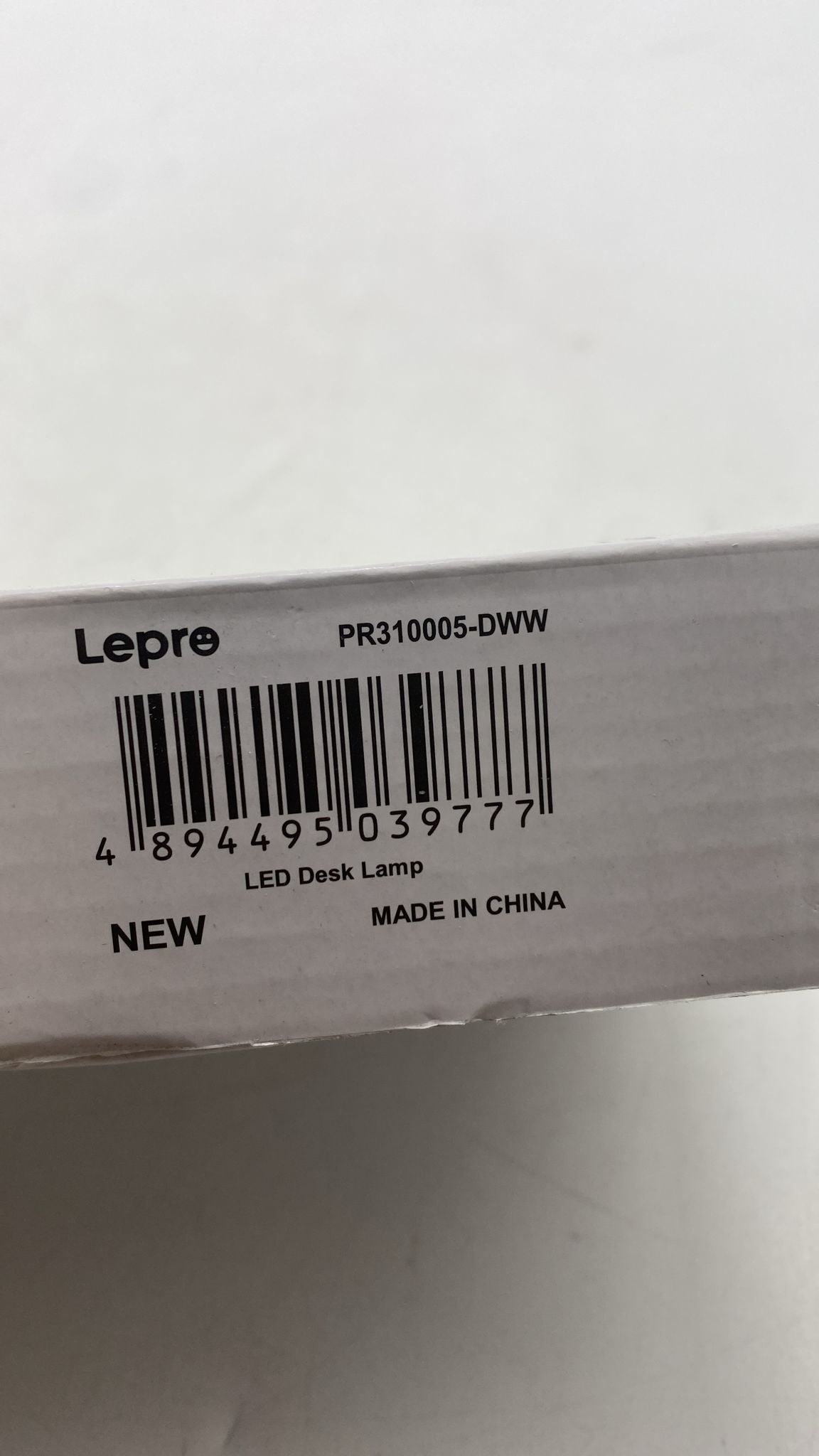 💡 LEPRO LED Tischlampe mit Klemme – Schwenkarm Schreibtischlampe Weiß - B-Ware
