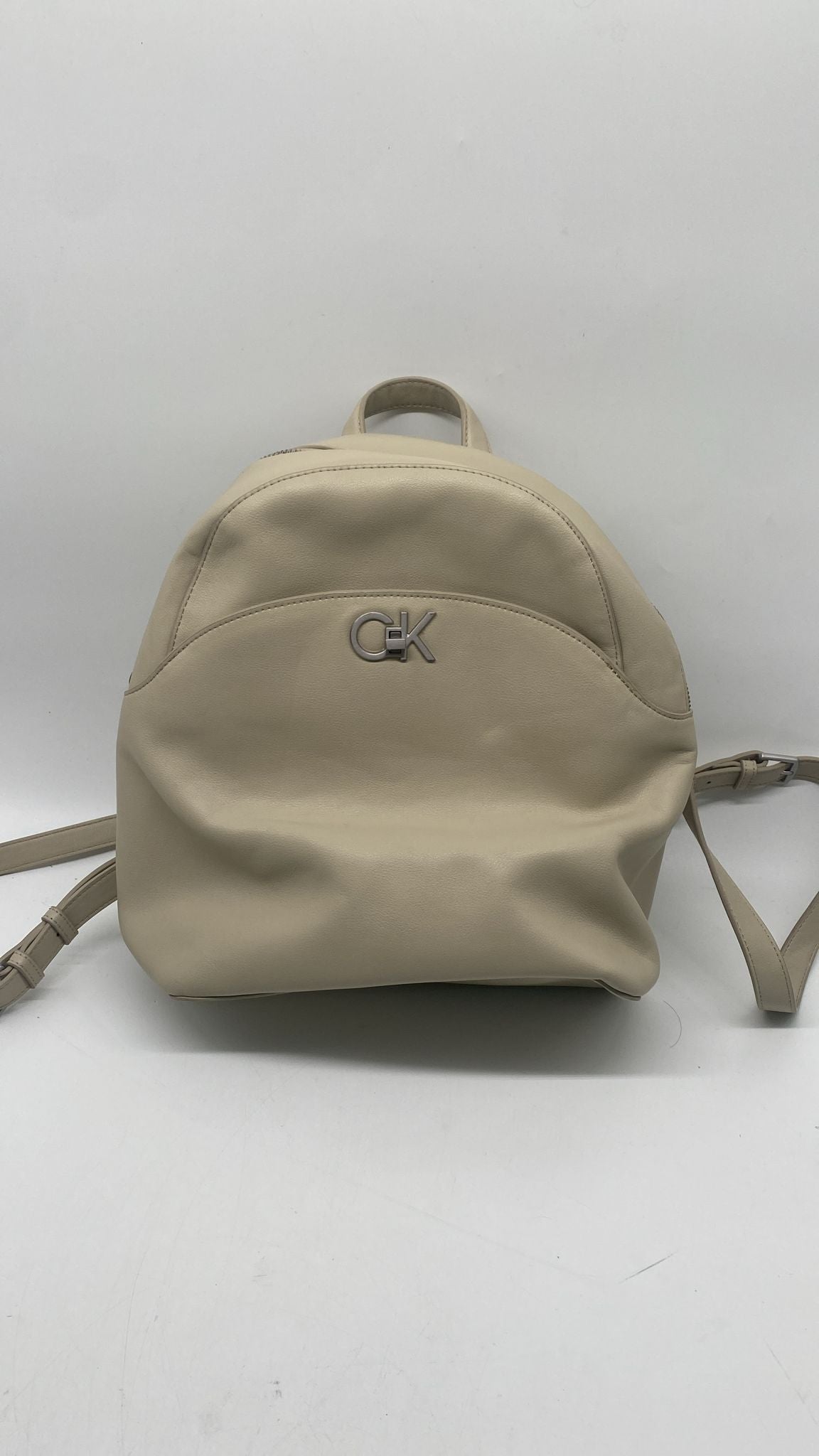🎒 Calvin Klein Rucksack Grey – Designer Backpack - B-Ware