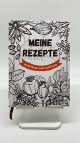 📖 Rezeptbuch A5 zum Selberschreiben – Kochbuch für 100 Rezepte - neu
