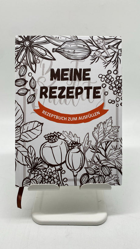 📖 Rezeptbuch A5 zum Selberschreiben – Kochbuch für 100 Rezepte - neu