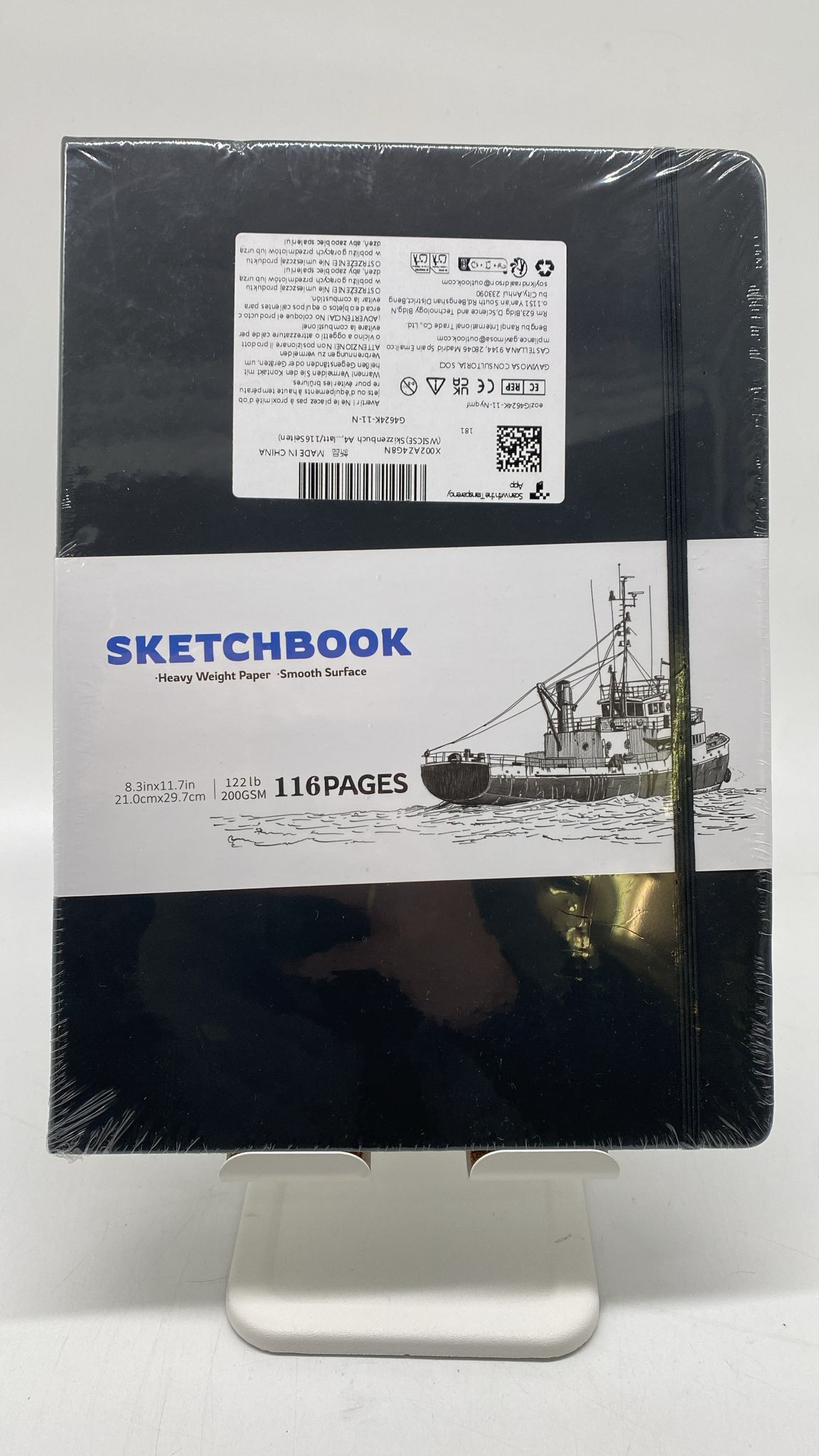 🎨 Skizzenbuch A4 200g/m² – Zeichenblock 116 Seiten - neu