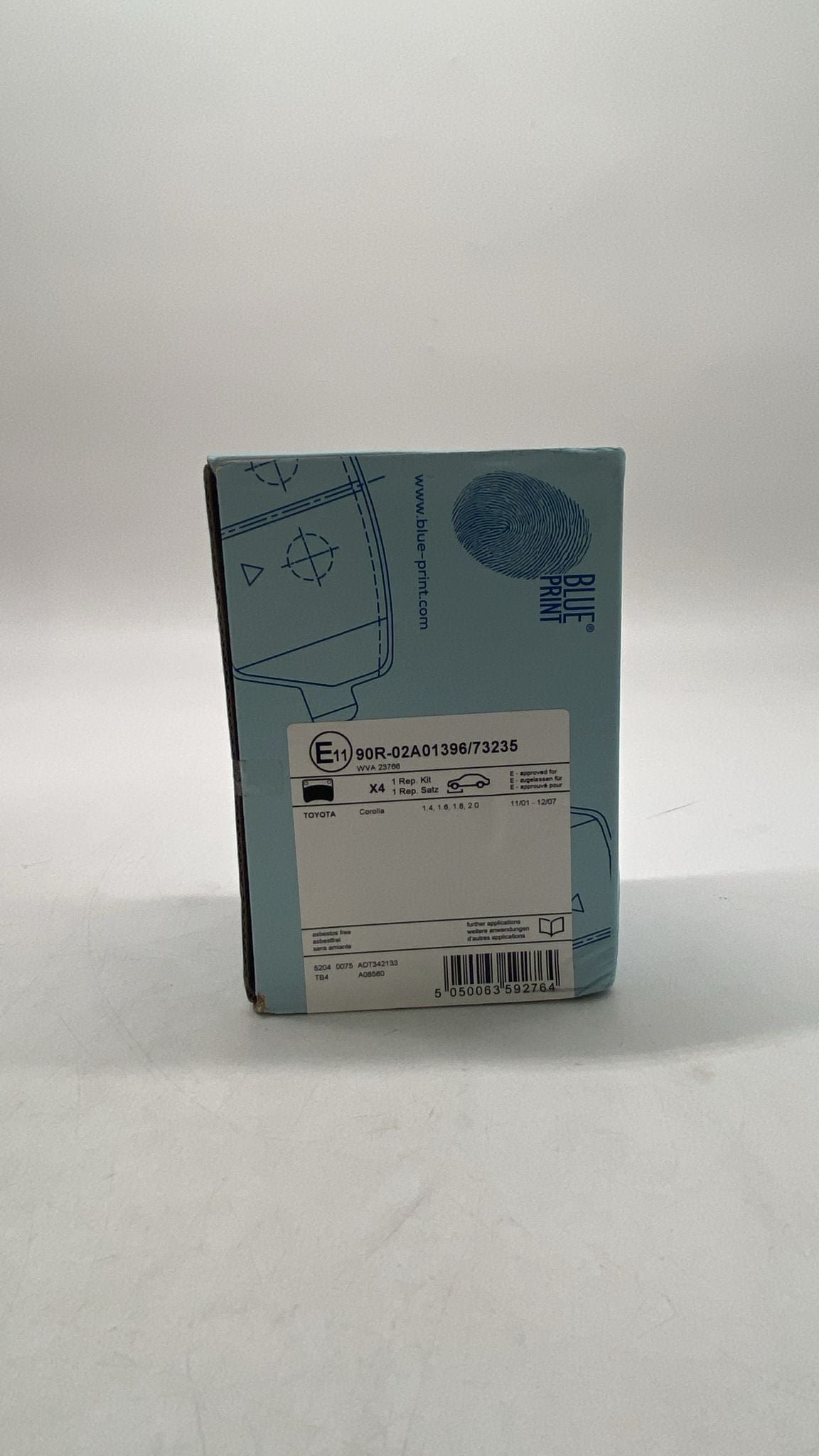 🚗 BLUE PRINT ADT342133 Bremsbeläge vorne – Satz Vorderachse - B-Ware