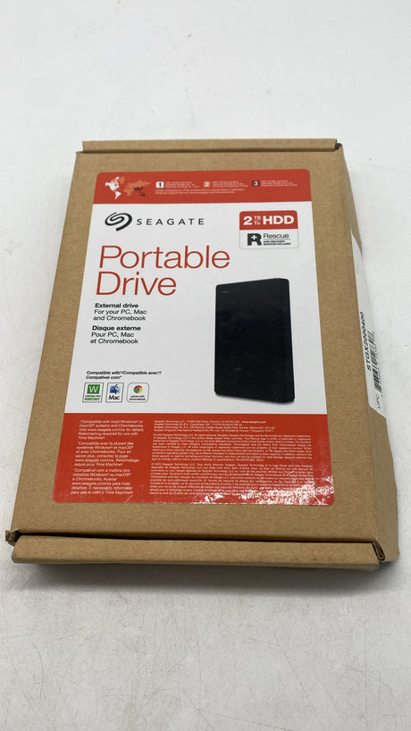 💾 Seagate Portable Drive 2TB – Externe Festplatte USB 3.0 2,5 Zoll - B-Ware