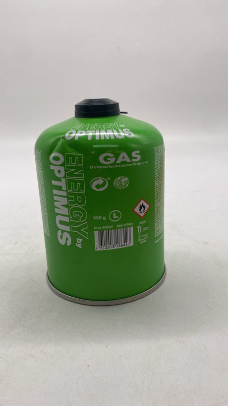 🔥 Optimus Gaskartusche 450g – Gas Canister Camping Kocher grün - neu