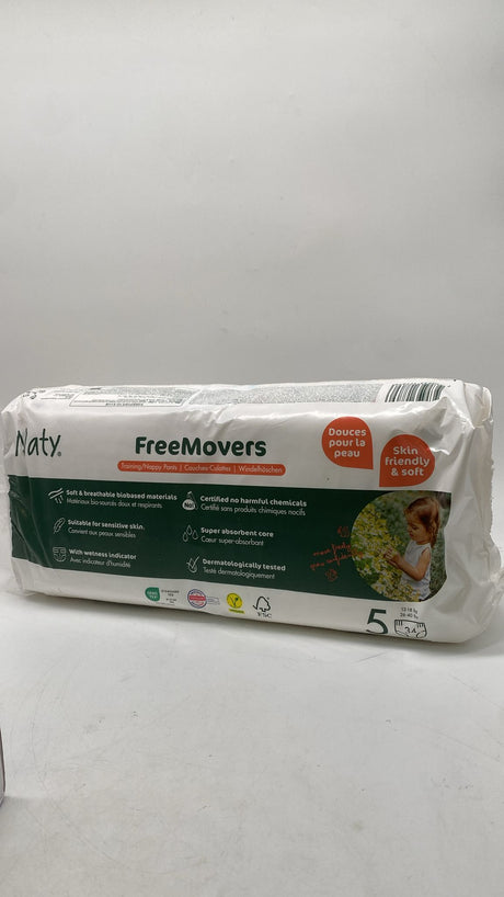 👶 Naty FreeMovers Pants Gr.5 – Baby Windeln bequem & auslaufsicher - neu