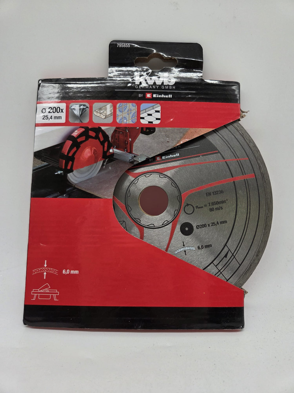 🛠️ Einhell DIA-Trennscheibe 200×25,4 mm