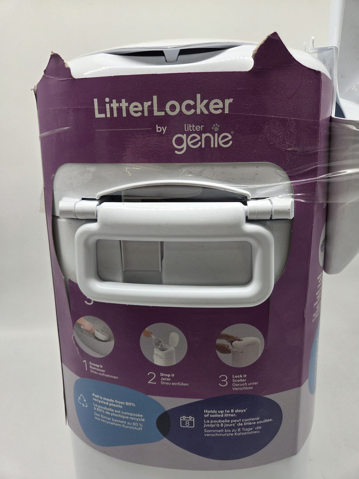 🧼 LitterLocker Katzenstreu-Entsorgungs-Eimer - B-Ware!