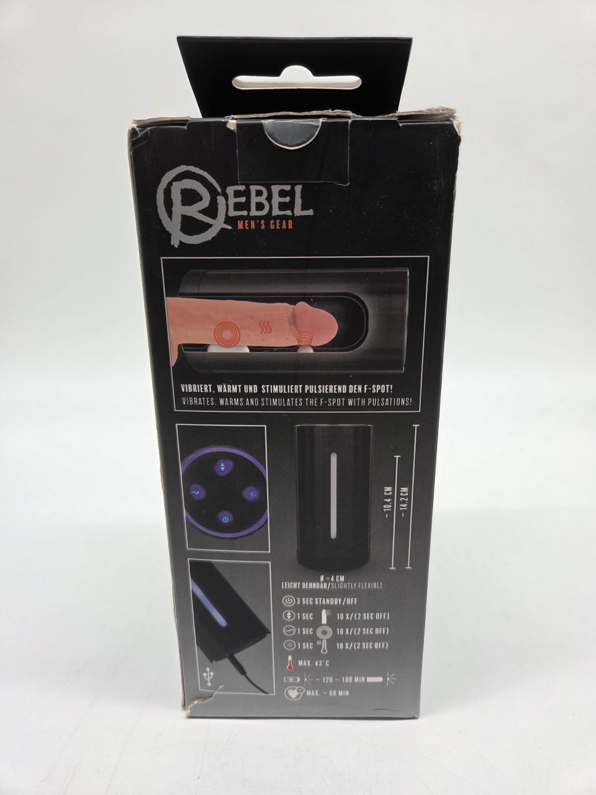 🔥 Rebel Blow Job Masturbator – 3 Funktionen – B-Ware!